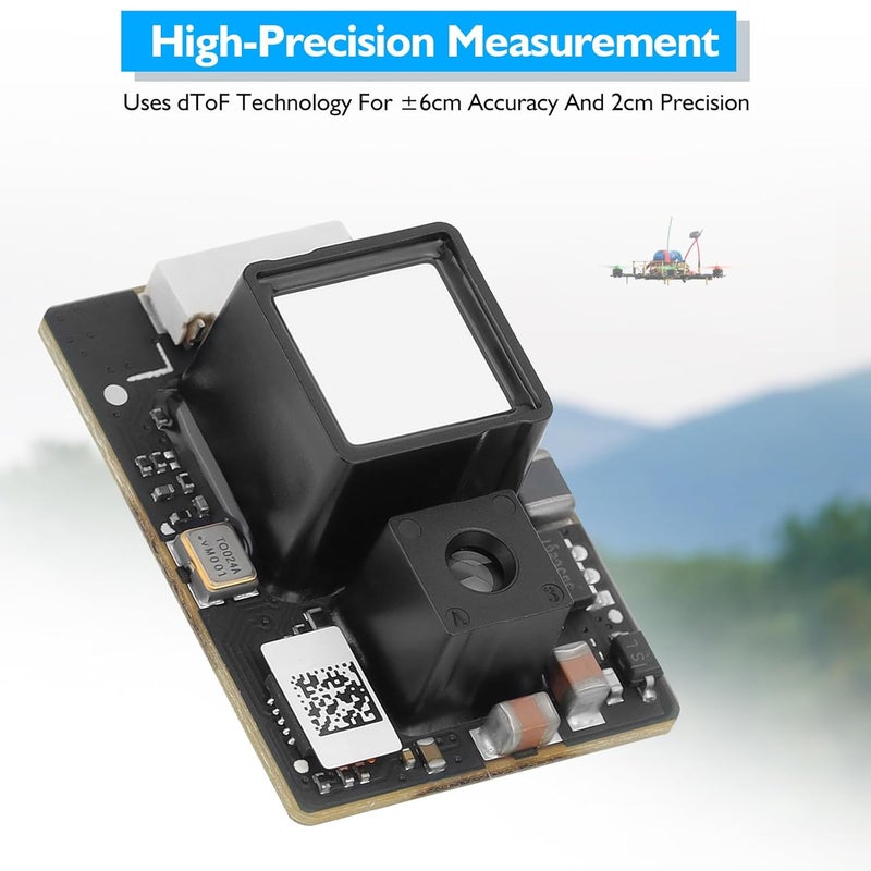 MakerHawk TFS20-L Lidar Sensor 0.2-20m Long-Range High-Precision Micro Single-Point Ranging Module Compact Lightweight Distance Sensor with UART I2C Interface for Arduino Raspberry Pi Pixhawk ESP32 Drone IoT - Image 4
